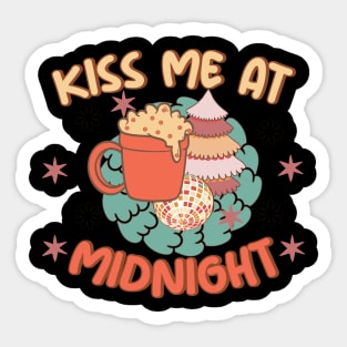 Kiss Me At Midnight Sticker